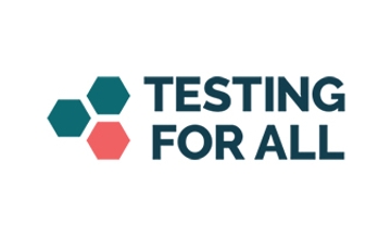 testing for all logo