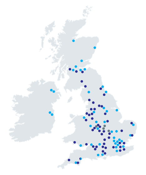 depot network map
